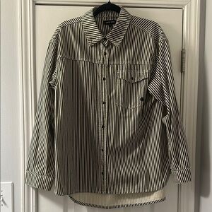 Anine Bing Simon Shirt in Size M